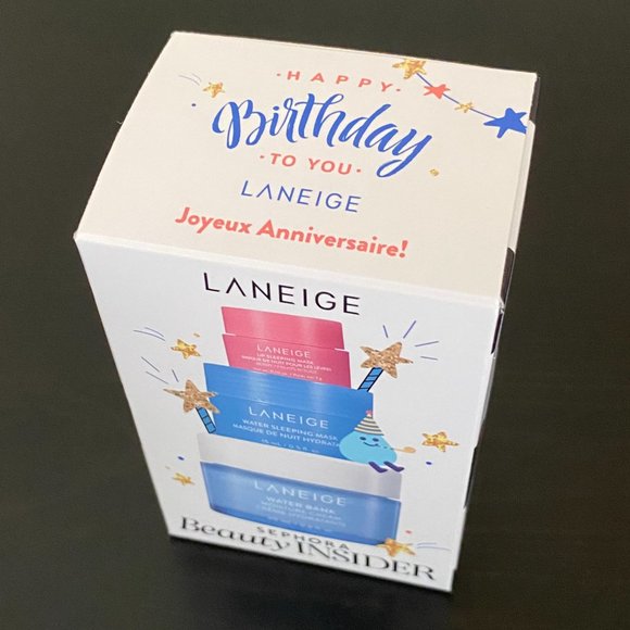 Laneige set: Lip Sleeping Mask, Water Sleeping Mask & Water Bank Moisture Cream - Picture 15 of 16